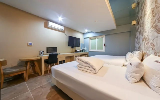 جناح بسرير مزدوج وسرير فردي، Hotel Aria Nampo 1/10