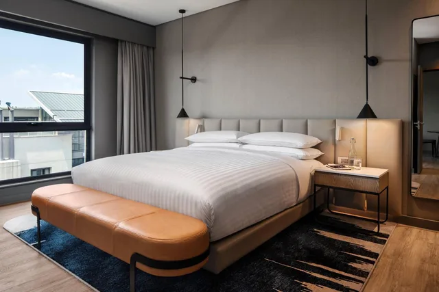 شقة بسرير كينج وسريرين مزدوجين بغرفتي نوم، Marriott Executive Apartments Johannesburg, Melrose Arch 3/7