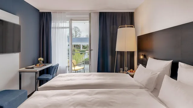غرفة كومفورت بسرير مزدوج، Hotel The Yard Bad Honnef 1/6