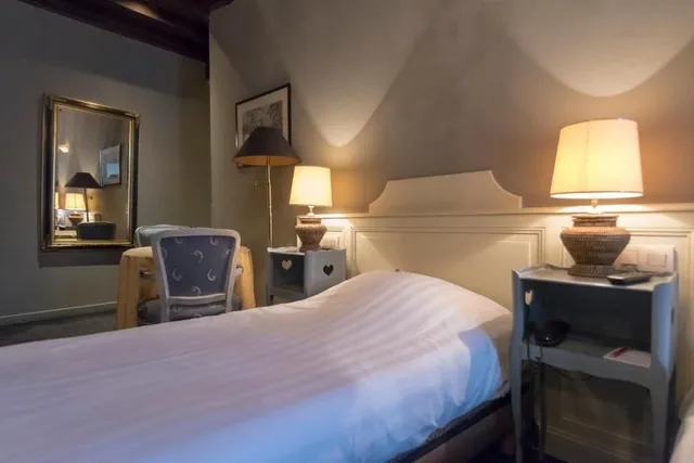 غرفة ثلاثية بسرير مزدوج وسرير فردي، Hotel Ter Brughe 2/2