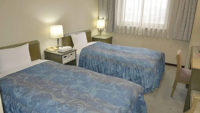 غرفة قياسية بسريرين منفصلين بحوض استحمام، Pulses Inn Kyoto 1/1
