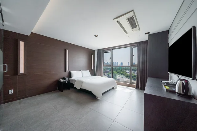 غرفة قياسية بسرير مزدوج، Brown Dot Hotel Incheon Songdo 8/10