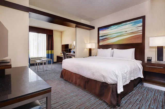 استوديو بسرير كينج مع أريكة، Fairfield Inn & Suites San Diego Carlsbad 1/4