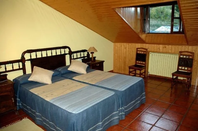 غرفة قياسية بسريرين منفصلين، HOTEL RURAL VALLE DE ANCARES 1/7