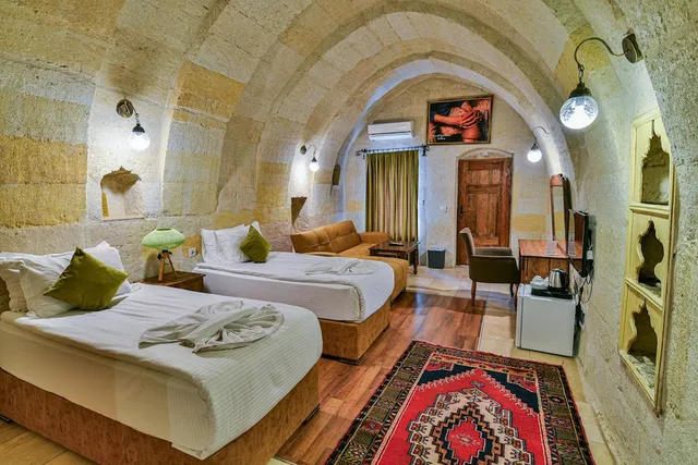 جناح عائلي بسريرين منفصلين وسرير كينج، Elegance Cave Suites 7/10