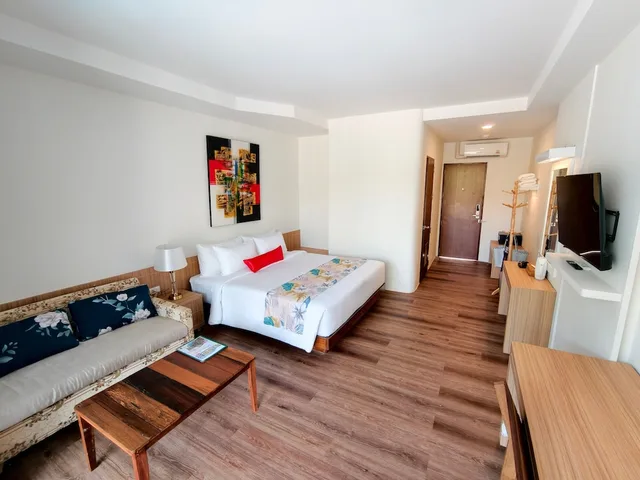 غرفة ديلوكس بسرير كوين بإطلالة على المسبح، Wild Orchid Villa Krabi 9/10