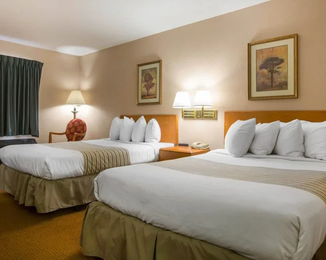 غرفة قياسية بسريرين مزدوجين للمدخنين، Econo Lodge Inn & Suites at Fort Moore 1/2