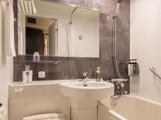 غرفة مفردة بسرير مزدوج، Hotel Keihan Kyoto Ekiminami 3/3