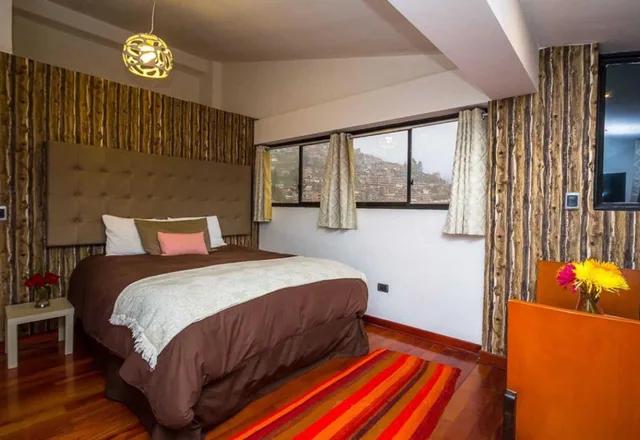 شقة ديلوكس بسريرين كينج بشرفة بـ4 غرف نوم، Hotel R House Cusco 3/10
