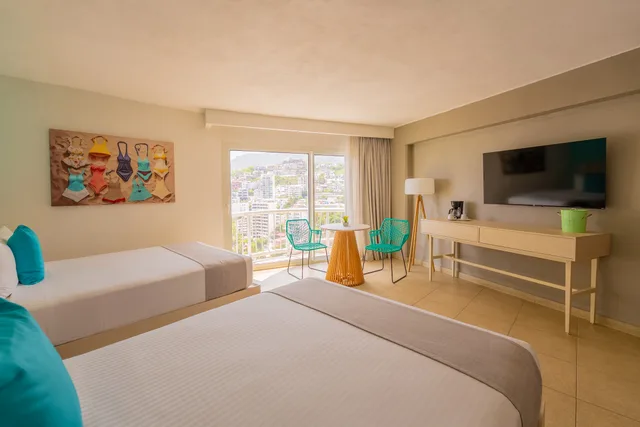 غرفة بإطلالة على الجبل، Hotel Amares Acapulco 9/10