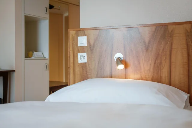 غرفة اقتصادية مفردة بسرير مزدوج، Hotel Schweizerhof Basel 3/5