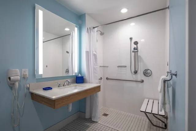 جناح بسريرين كوين بإطلالة على المسبح بغرفتي نوم لذوي الإعاقة، Universal's Endless Summer Resort - Dockside Inn and Suites 6/6