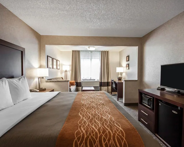 جناح بسرير كينج مع أريكة، Quality Inn Pocatello North 3/5