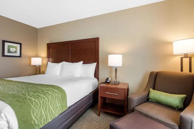 غرفة بسرير كينج لذوي الإعاقة، Comfort Inn & Suites At Crossplex Village 4/6
