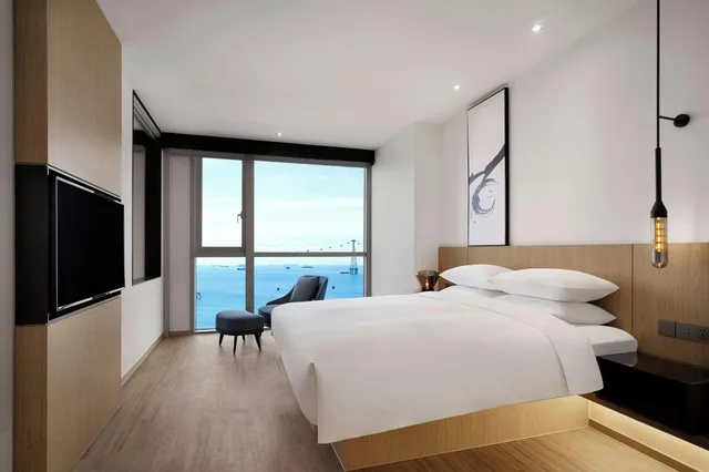 جناح بسرير كينج بإطلالة على البحر، Fairfield by Marriott Busan Songdo Beach 2/5