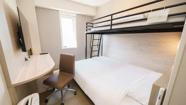 Room, Double or Single Bed, Bunk Bed، Super Hotel Shinagawa Aomonoyokocho 1/1