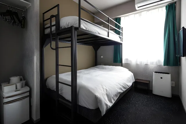 غرفة بسرير كينج، Imano Osaka Shinsaibashi Hostel 1/1