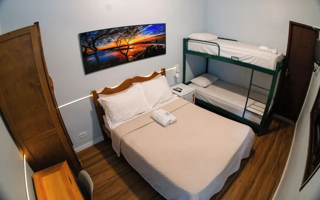 غرفة كومفورت رباعية بحمام خاص، Mango Tree Hostel 2/8