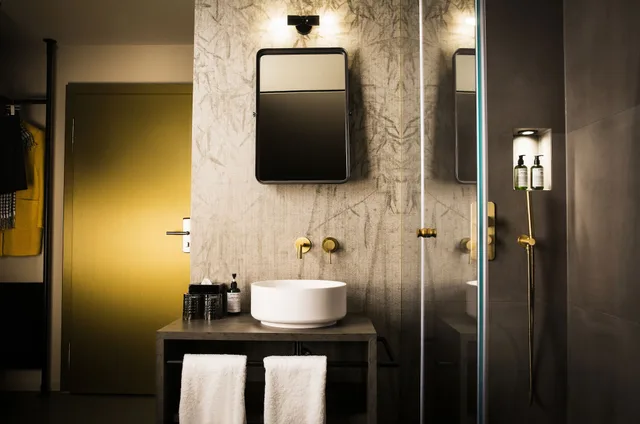 غرفة كومفورت بسريرين منفصلين، JAMS Music Hotel Munich 10/10