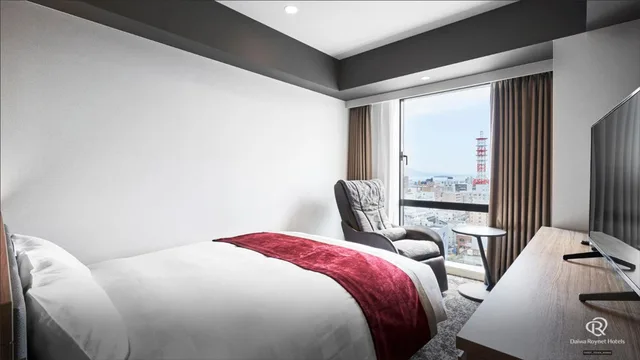 Superior, Single, Double Bed, Side Sea View، Daiwa Roynet Hotel Kagoshima Tenmonkan PREMIER - former Daiwa Roynet Hotel Kagoshima Tenmonkan 3/10