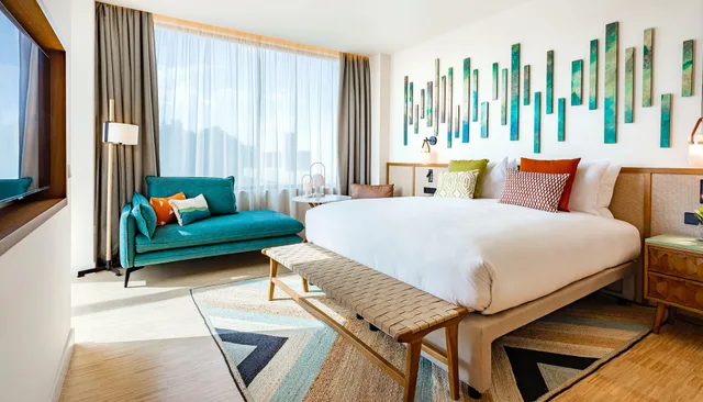 غرفة بسرير مزدوج بإطلالة على الحديقة، Kimpton Aysla Mallorca, an IHG Hotel 1/2