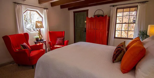 جناح ديلوكس بسرير كينج، Old Taos Guesthouse Bed and Breakfast 3/6