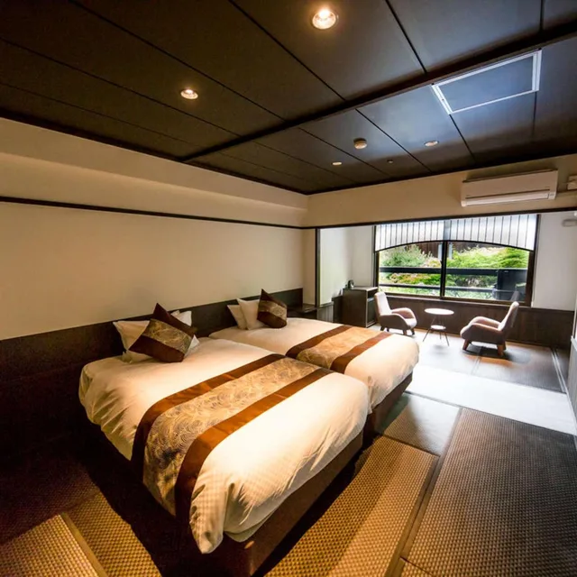 غرفة قياسية بسريرين منفصلين، Livemax Resort Aki Miyajima 2/5