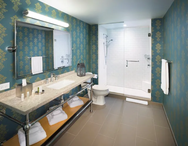 جناح ركني بسرير كينج بإطلالة على النهر بشرفة، HOTEL INDIGO OLD TOWN ALEXANDRIA 6/6