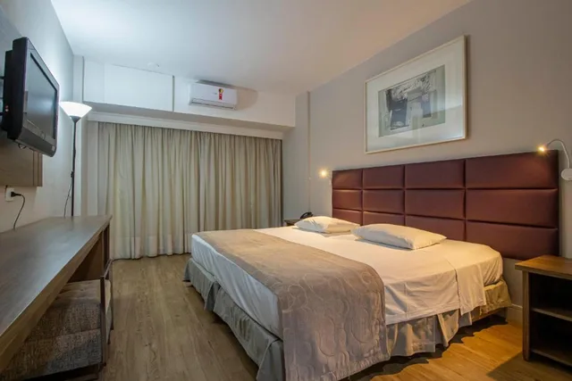 غرفة ديلوكس، Hotel Victoria Villa Curitiba By Nacional Inn 2/6