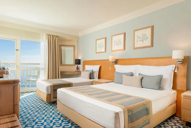 غرفة ديلوكس عائلية بإطلالة على البحر، Steigenberger Hotel & Nelson Village 1/1