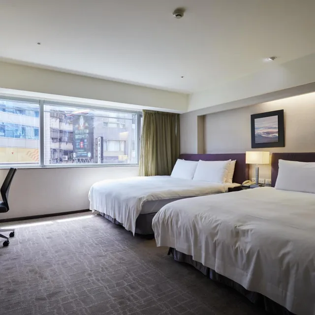 غرفة قياسية بسريرين كوين، K Hotels Yungho 1/9
