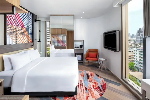 غرفة ديلوكس بسرير كينج، Mercure Bangkok Surawong 1/7