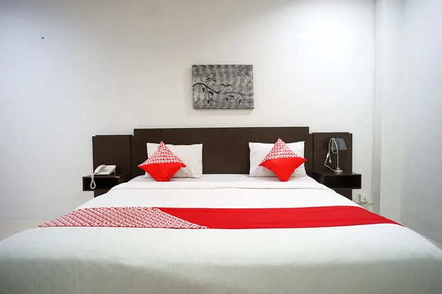غرفة ديلوكس بسرير مزدوج، OYO 1477 Athar 88 Hotel 6/10
