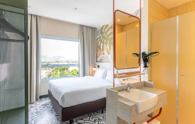 غرفة قياسية بسرير مزدوج، B&B Hotel Santos Dumont 5/6