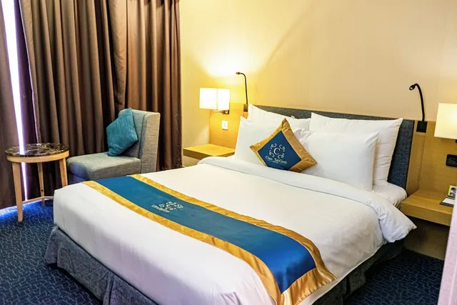 غرفة ديلوكس بسرير مزدوج، Ciao Saigon Hotel Spa 4/10