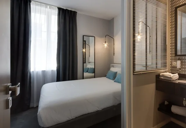 غرفة كلاسيكية بسرير مزدوج، Hotel Les 2 Villas 10/10