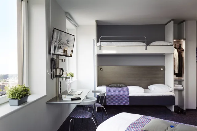 Family, 2 Bunk Beds, CABINN Vejle 6/7