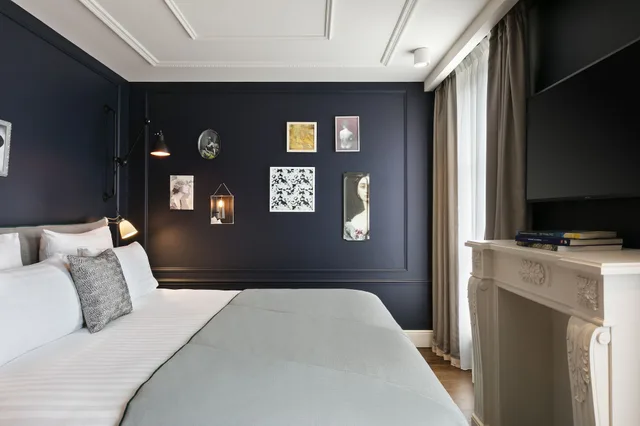 غرفة سوبيريور بسرير مزدوج بشرفة، Hotel & Spa Royal Madeleine 1/3