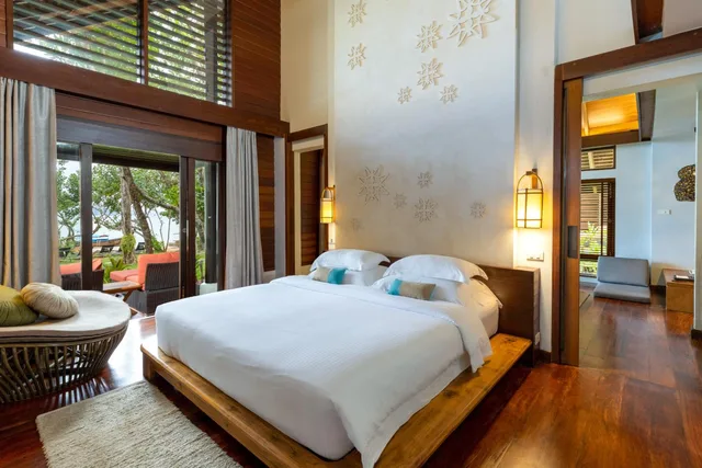 جناح بسرير كوين بإطلالة على البحر مع أريكة، The Tubkaak Krabi Boutique Resort 1/2