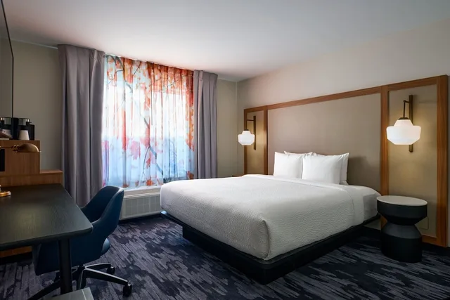 استوديو بسرير كينج مع أريكة، Fairfield Inn Suites Winchester 3/5