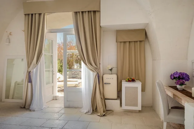 جناح ديلوكس بسرير كينج، BAGLIONI MASSERIA MUZZA RESORT & SPA 5/5