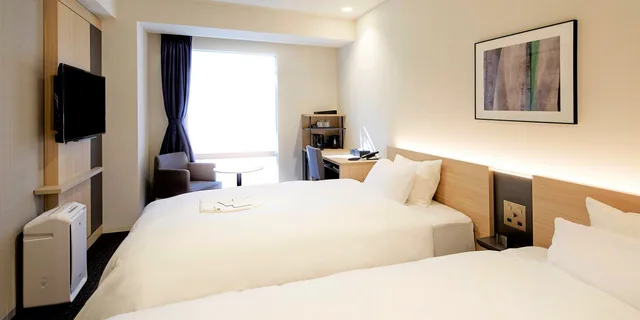 غرفة مفردة بسريرين منفصلين، Tmark City Hotel Tokyo Omori 1/2