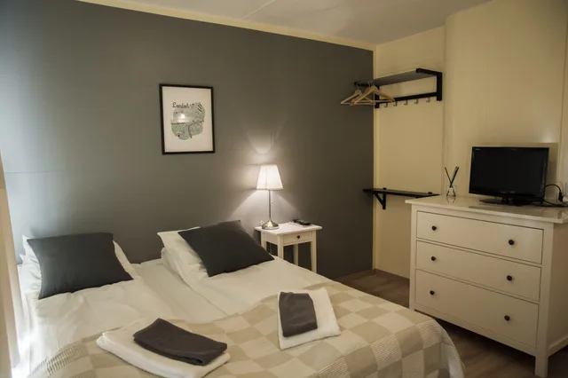 غرفة بسرير مزدوج، Guesthouse Hvammur 10/10