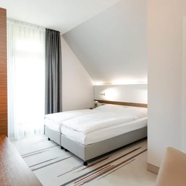 غرفة بسرير مزدوج، Seminar & Tagungshotel Grosse Ledder 3/6
