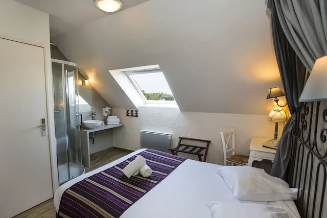 غرفة قياسية بسرير مزدوج، Hostellerie A La Ville de Lyon 2/3