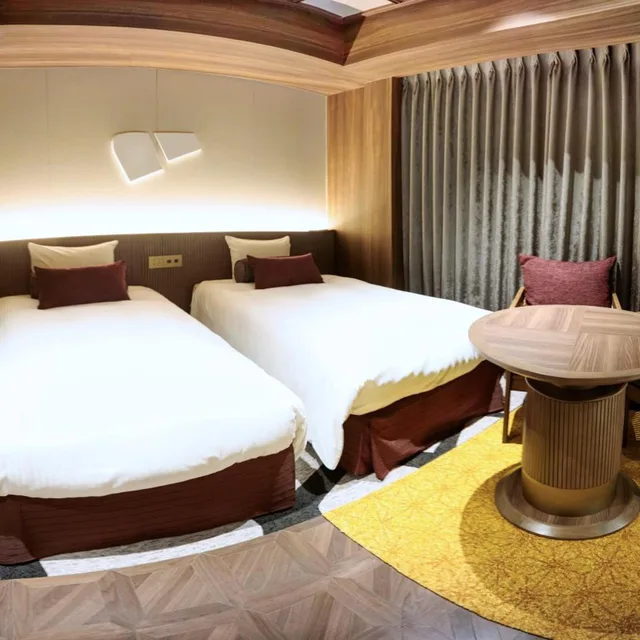 غرفة بسريرين منفصلين لذوي الإعاقة، Hotel Keihan Asakusa 1/4