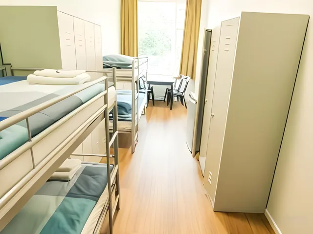 غرفة قياسية رباعية بأسرّة بطابقين، NEOHOSTEL BERLIN 1/1