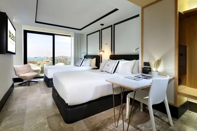 غرفة ديلوكس بسرير كينج بإطلالة على البحر، Bless Hotel Ibiza 3/7