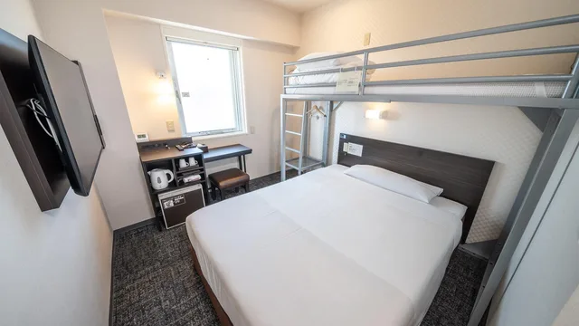Room, Double or Single Bed, Bunk Bed، Super Hotel Hofu Ekimae 1/1
