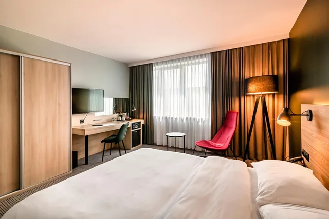 غرفة قياسية بسرير مزدوج، Park Inn By Radisson Krakow 4/8